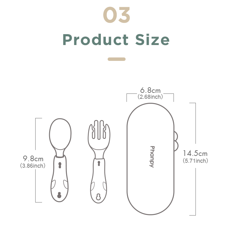 Silicone Fork And Spoon Baby