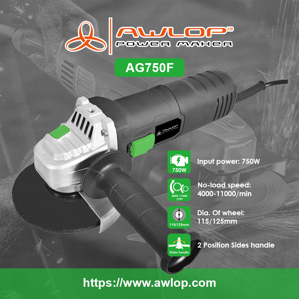 AG750F AWLOP 115/125 mm Angle Grinder