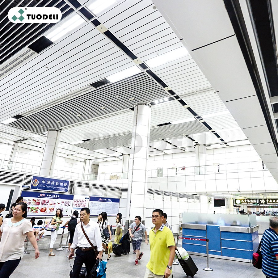 Commercial Aluminum Linear Ceiling