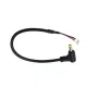 90Degree Sudut DC Male 5521/5525 ​​ke Kabel JST