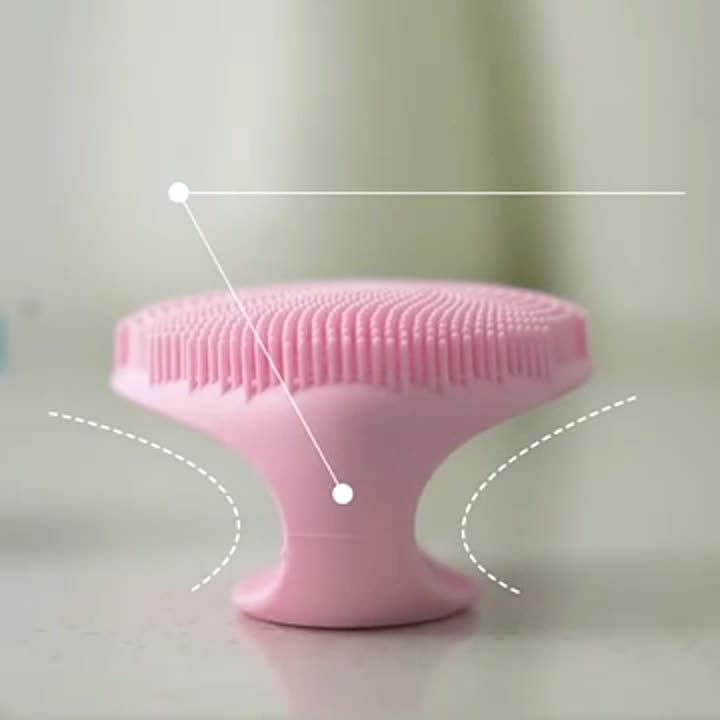 Face Scrubber Soft Facial Cleansing Brush Silicone Wash Sponge Face Skin Massage Exfoliating Scrub For All Kinds Of Skin - Buy Face Scrubber,Facial Brush Silicone,Face Skin Massage Product on Alibaba.com