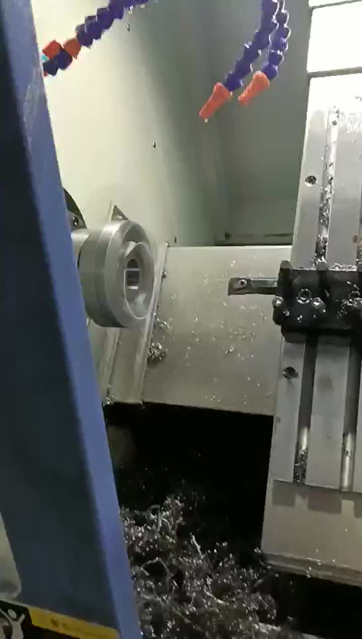 Linear rolling guide slant bed cnc machine