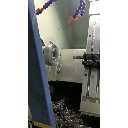 Linear rolling guide slant bed cnc machine