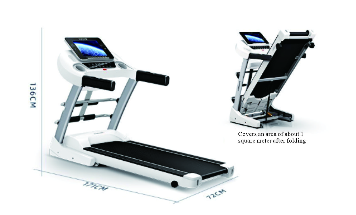 Multifunctional Folding Treadmill detail