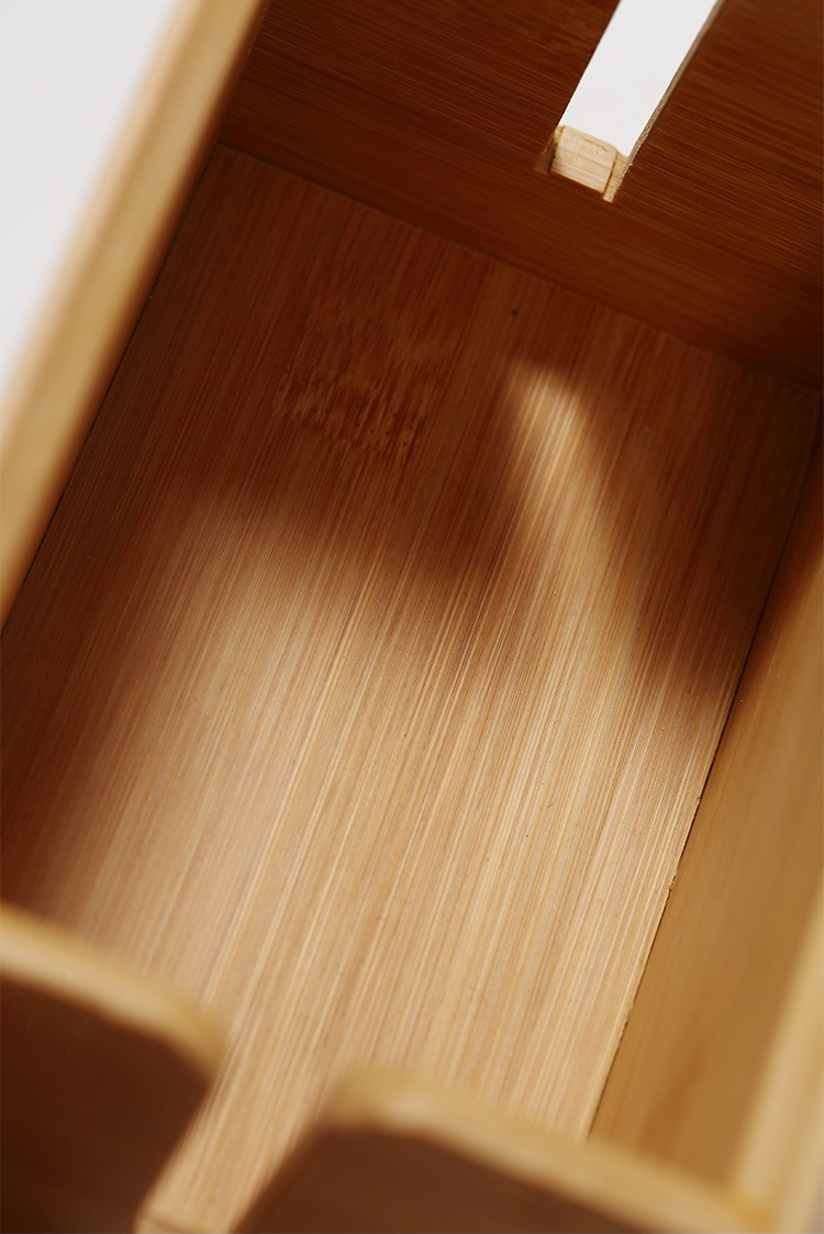 Cubierta de caja de pañuelos de madera Wood Tissue Box Cover
