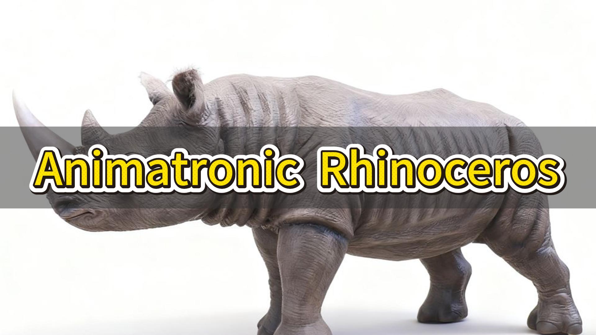 Badak Animatronik