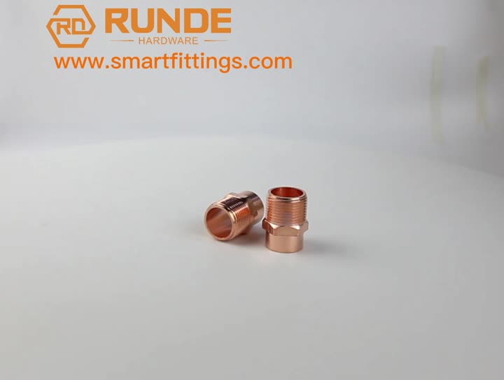 copper male adapter