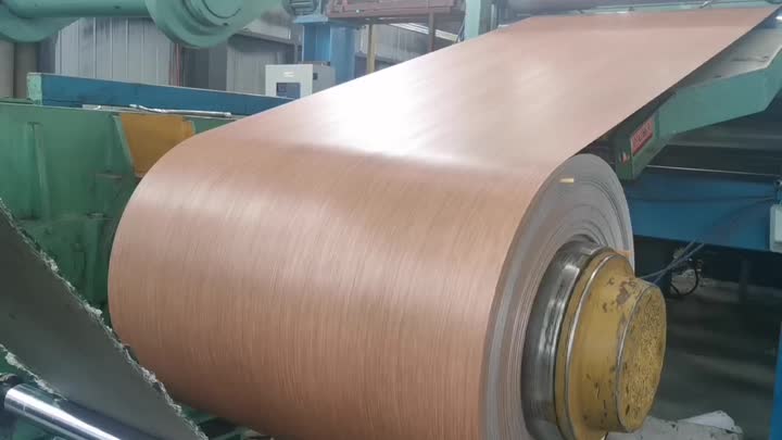 PP Film Slainated Steel Steets in Coil