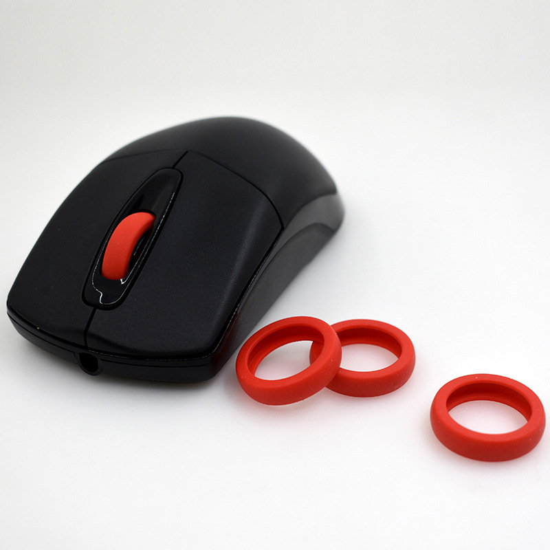 Mushjul Silikon Ring Wheel Mouse Förkläde Gear Mus Ring