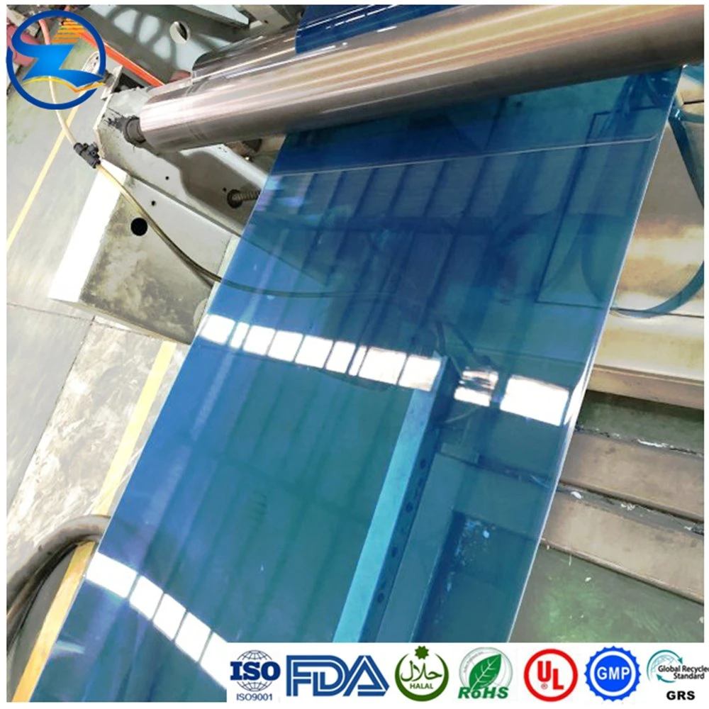 Super Clear PETG Sheet Manufacturers Best Price 0.5mm Pet PETG APET RPET Gag Rolls Thermoforming