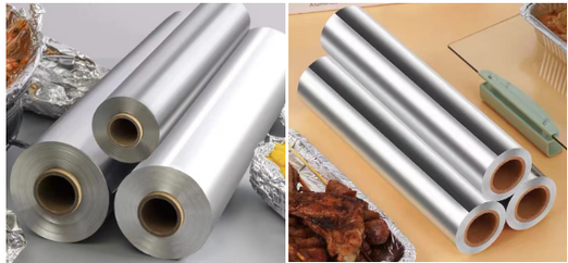 Household Silver Food Package Aluminium Foil