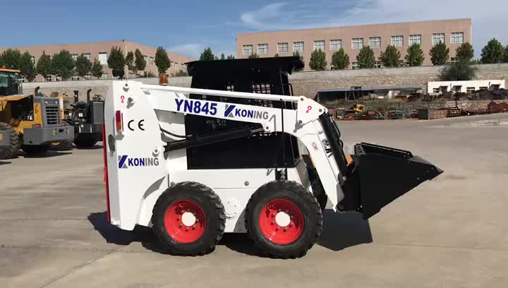 YN845 Skid Steer Loader .mp4