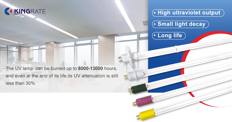 Nytt 185NM 254NM HVAC ultraviolett bakteriedödande amalgam UV-ljus