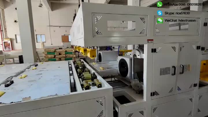 PVC 160mm 2 Cavity Production Line