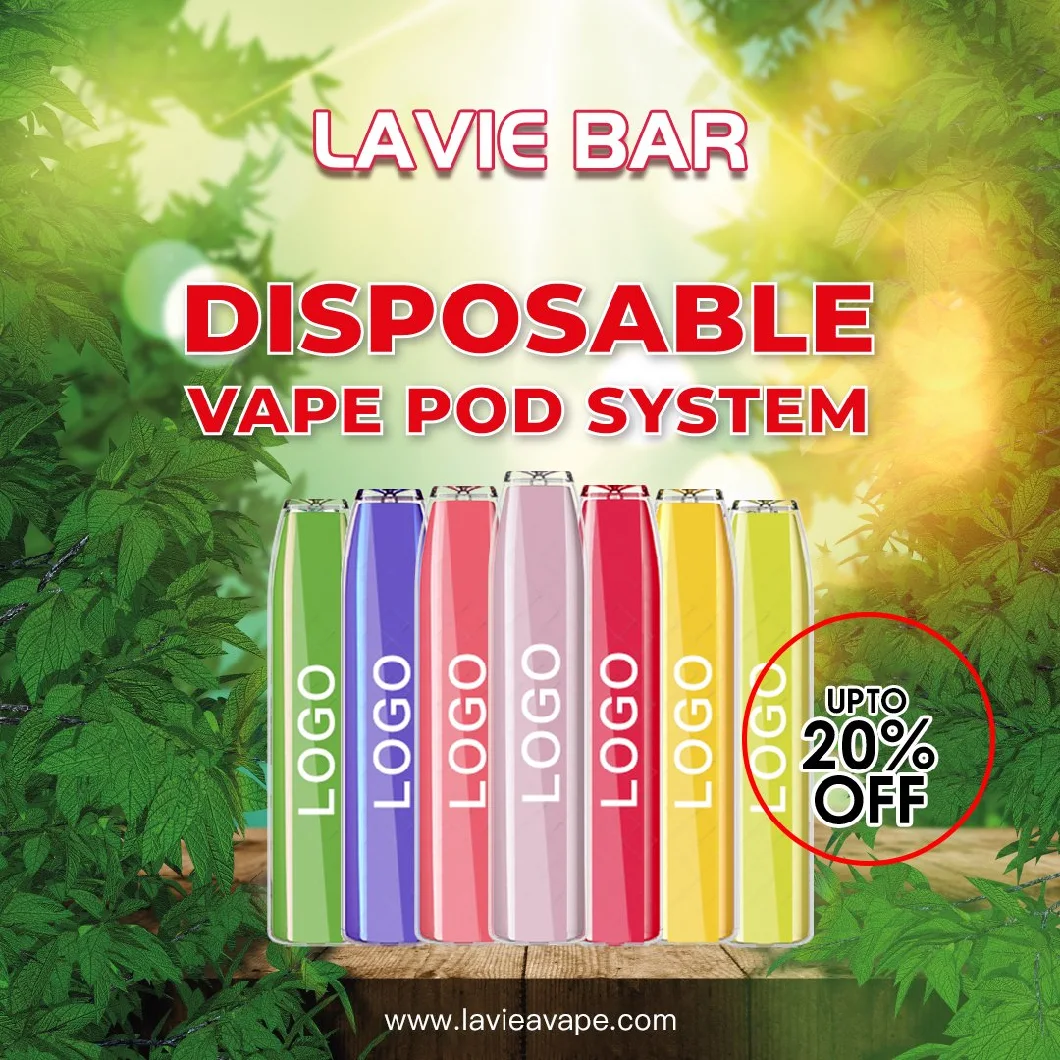 Wholesale Lavie Bar 600 800 2200 Puff Bar E Cigarette XXL Disposable Vape Pen