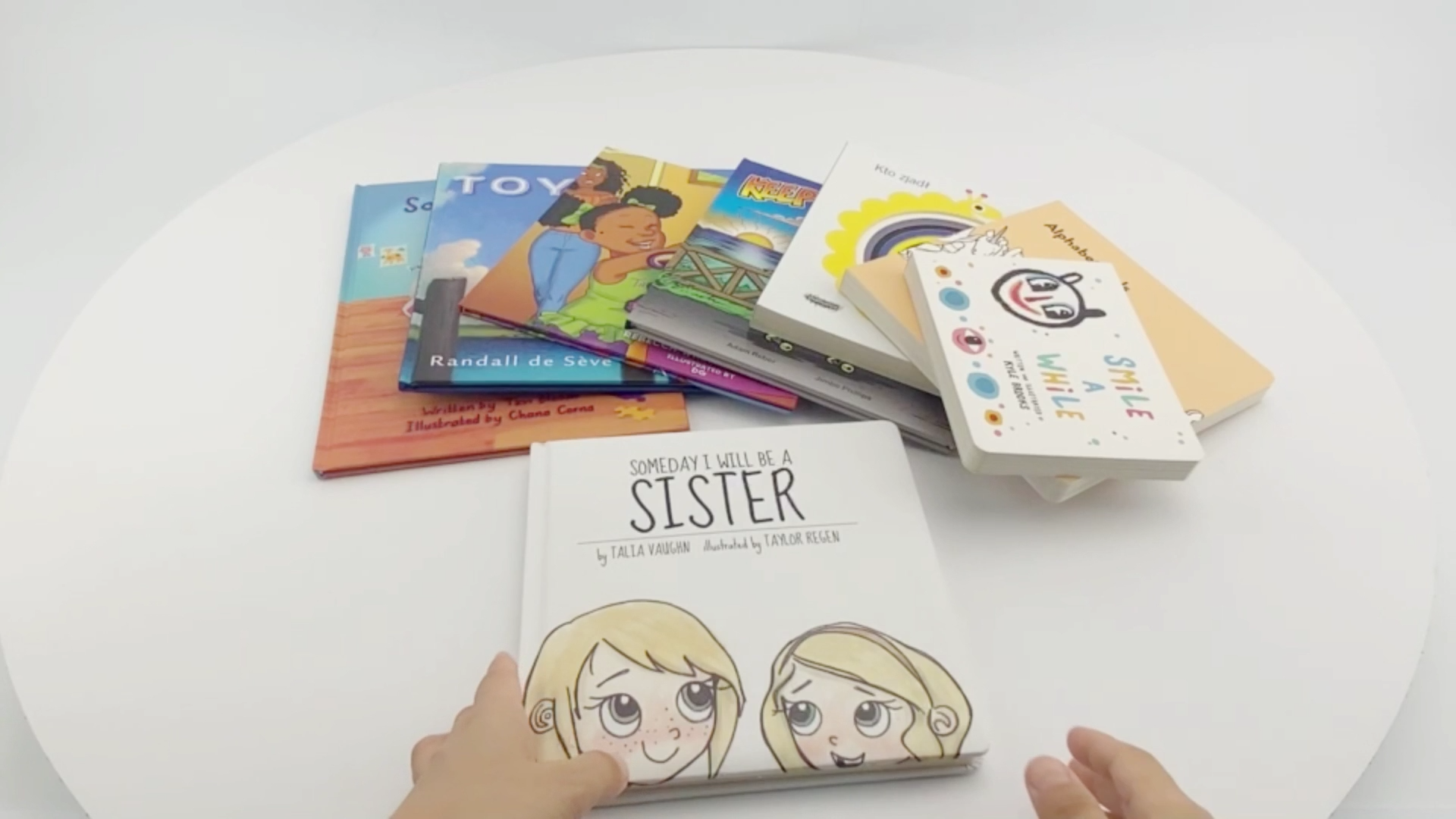 Impresión personalizada de la junta de niños, tablero de libros de cuentos de inglés barato11