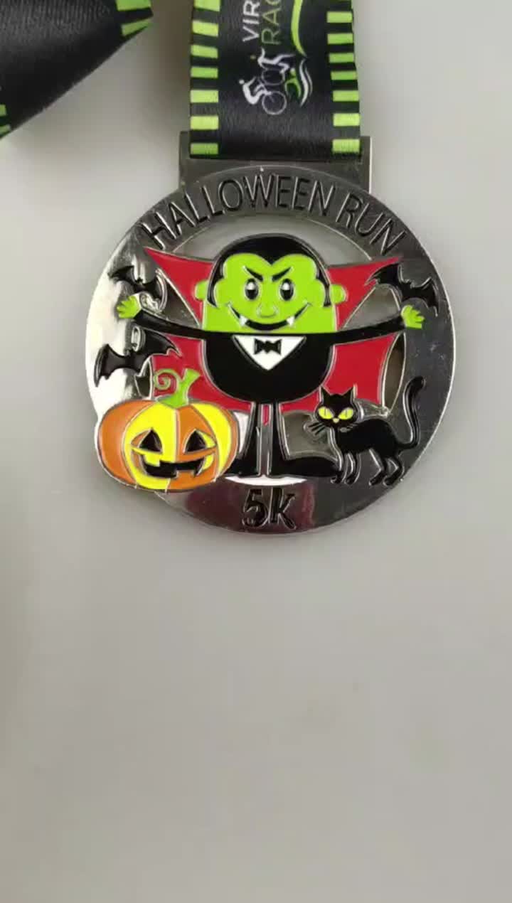 Médaille du festival d&#39;Halloween