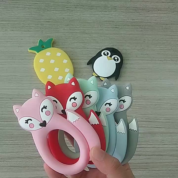 실리콘 여우 teether.mp4