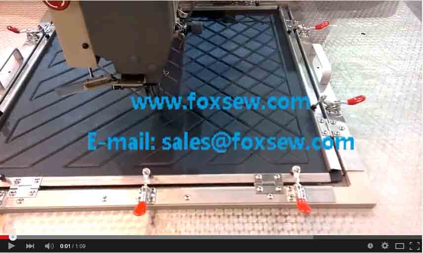 Programmable Pattern Sewing Machine for Leather Seat