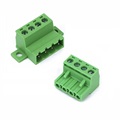 AWG 24 to 12 cable Screw type panel mounted pluggable male and female terminal block1