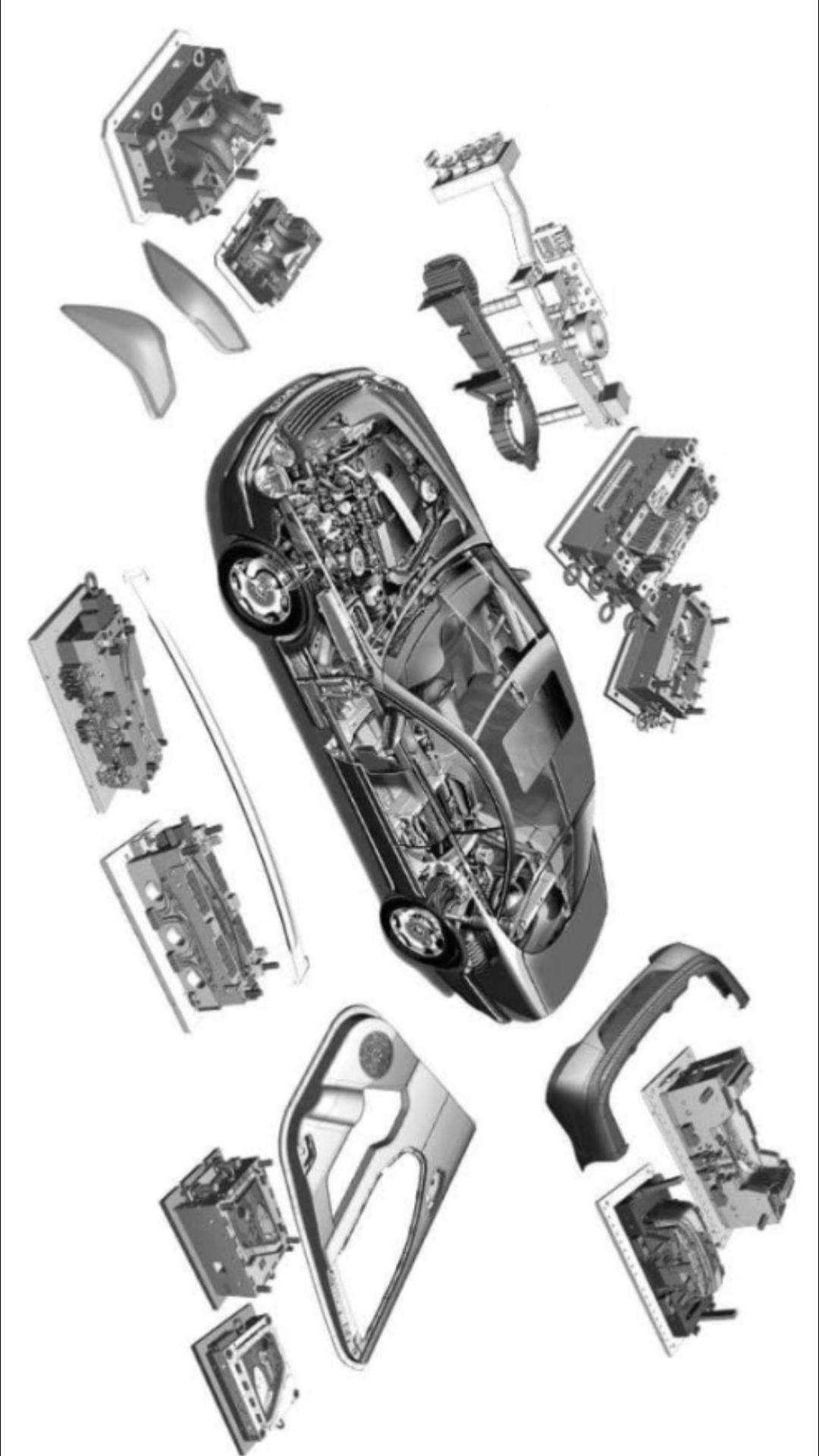 Wie kann man Automobilplastikteile injizieren?