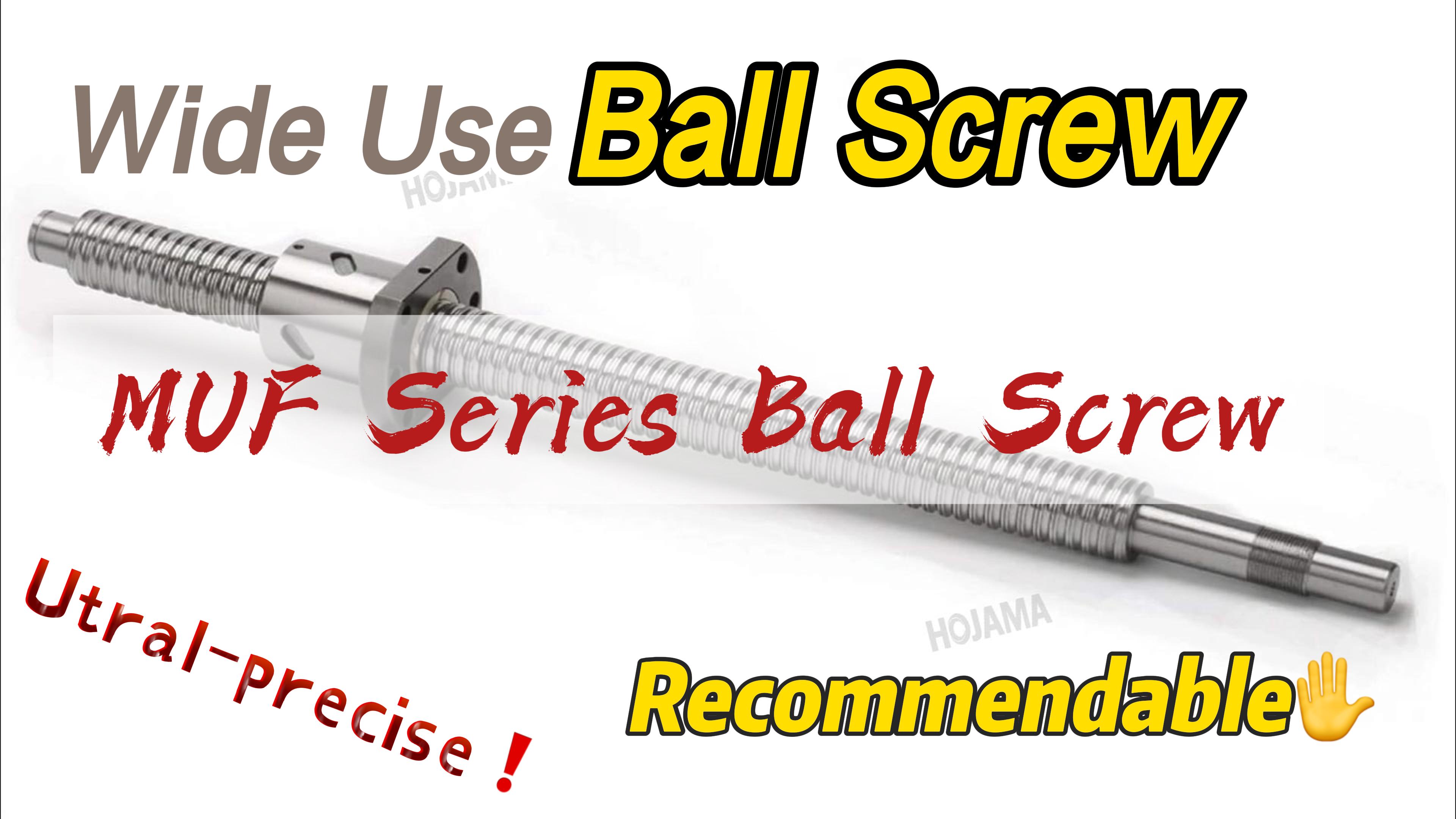 Miniature ball screw and nut