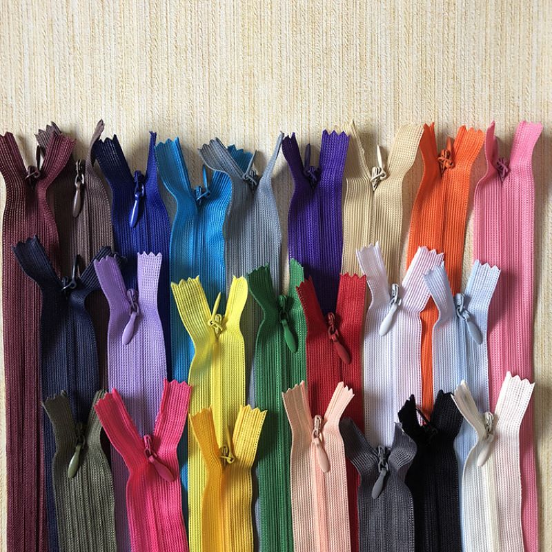 Zippers for women's dress