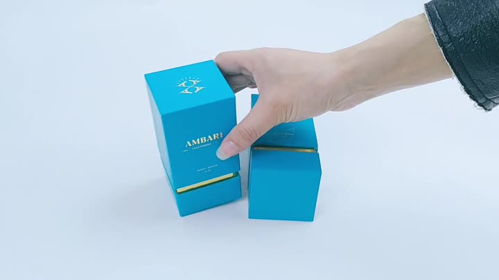 caja de regalo de perfume.mp4