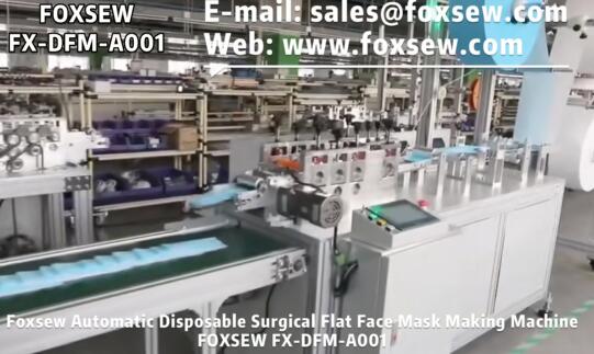 Automatic Disposable Face Mask Making Machine