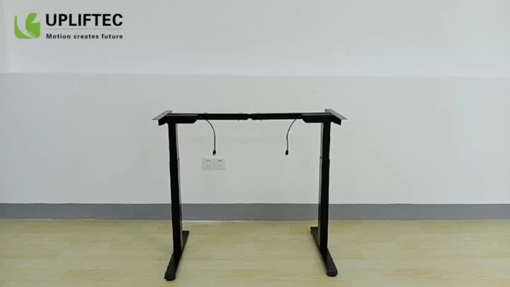 UP1B-05 Black Height Adjustable Standing Desk Table