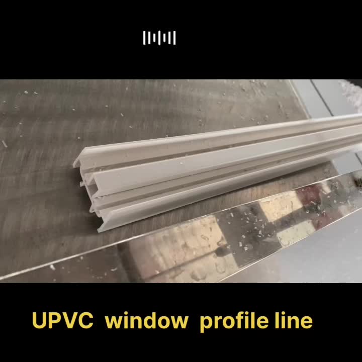 plastic window profile production line 