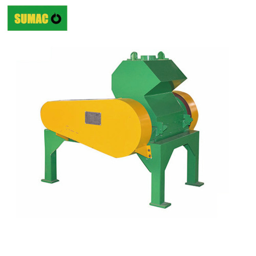 Usage of rubber crusher