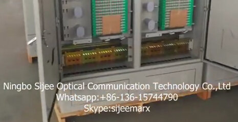 1152 F Stainless Steel Optical Cross Connection Cabinets