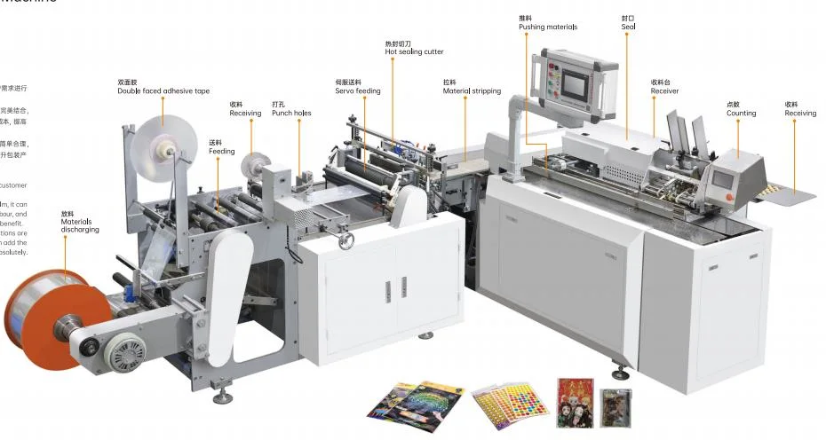 Machine d'emballage à grande vitesse automatique