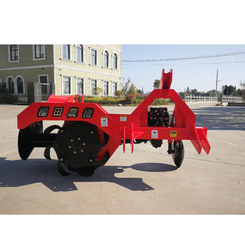 Double side ridge building machine