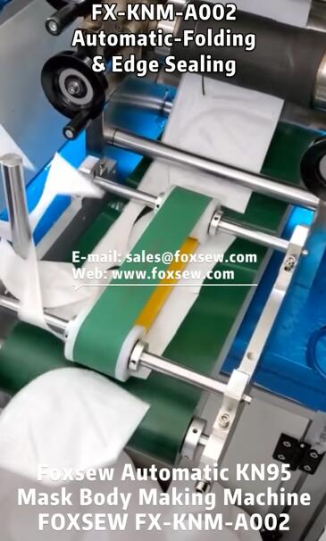 Automatic KN95 Folding Mask Body Making Machine