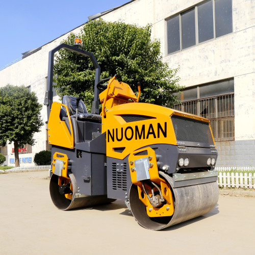 2-ton road equipment roller, two-wheel hydraulic roller, small vibratory roller