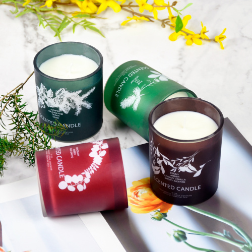 Luxury Scented Forest Glass Jar Candle Gift Set