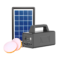 Mini solar powered led light outdoor camping solar home lighting system solar system kits1