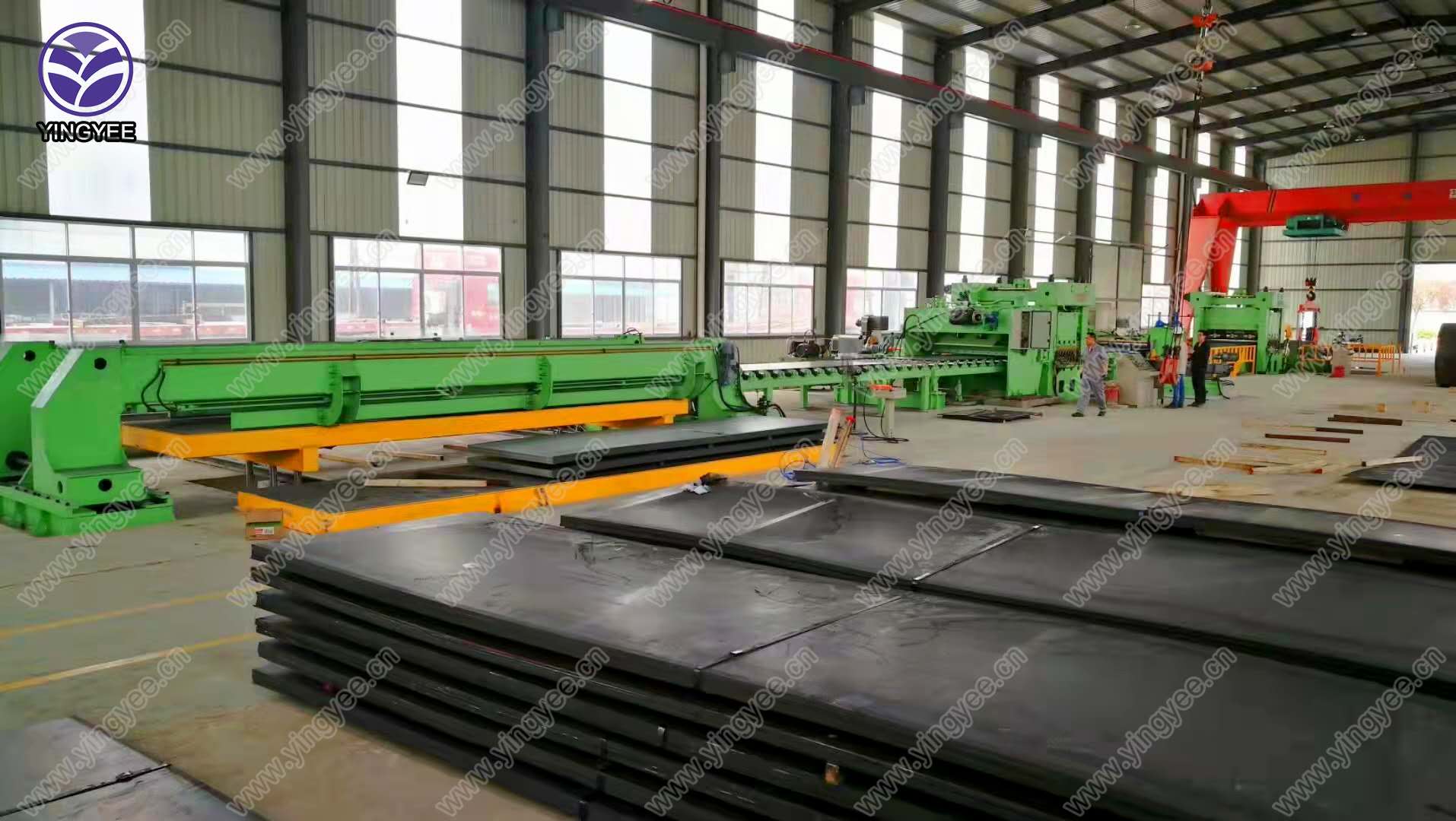 Cut to length production line