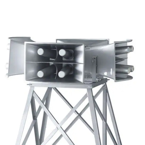 Installation requirements for air defense warning horn loudspeaker