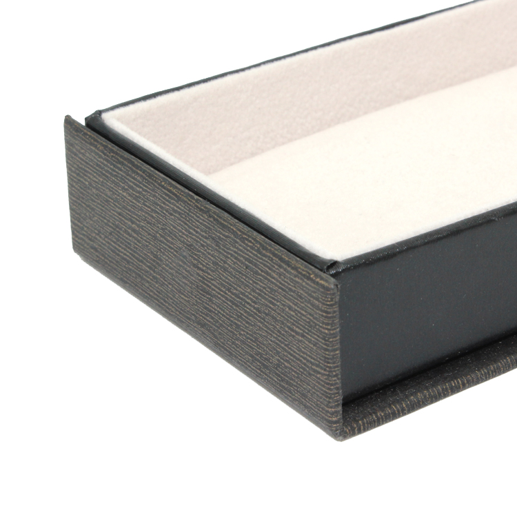 Schwarz Großhandel individuelle Schmuckverpackungsbox Black Wholesale Custom Jewelry Packaging Box