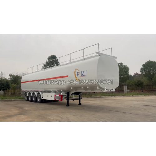 4axles  80,000liters fuel tanker semi trailer