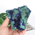 批发天然蓝色Azurite Raw Healing Healing Stone Crystal标本RAW用于家庭装饰1