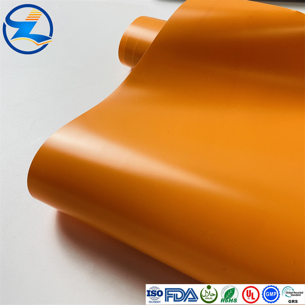 High quality customized color PVC hard film sheet