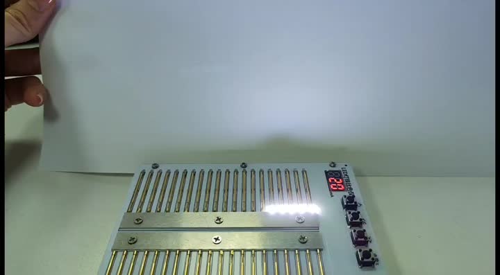 020 Vue latérale LED à LED blanche