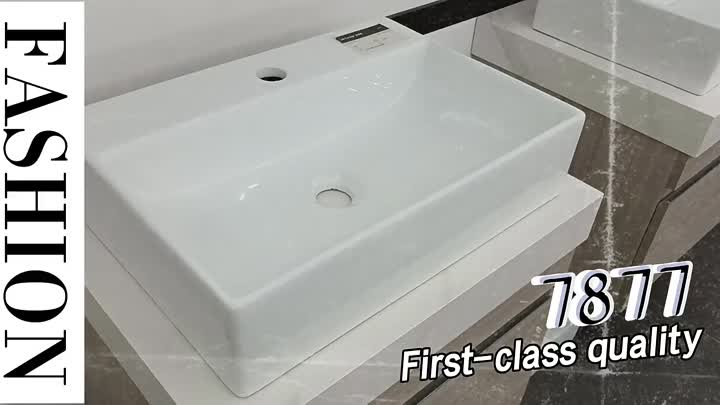 Counter Top Ceramic Bath Wash Basin Sink7877