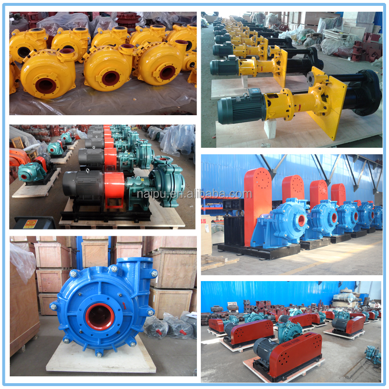 China competitive price industry mines treatment coal ceramic concrete slurry pump different with manual water pump dispenser