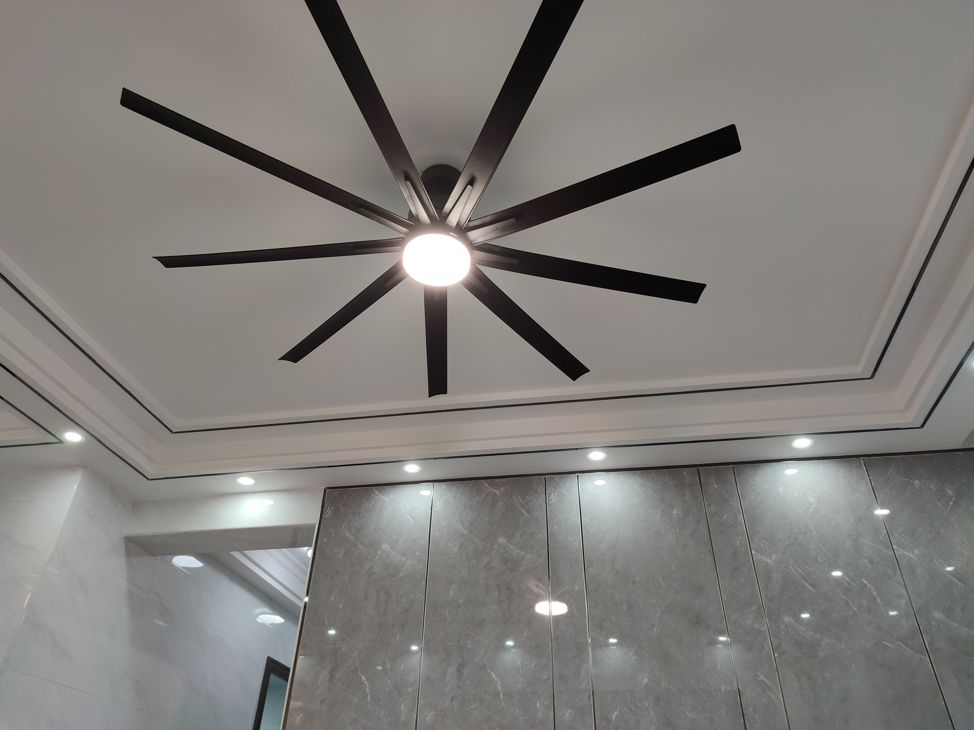 how to install commercial celing fan 