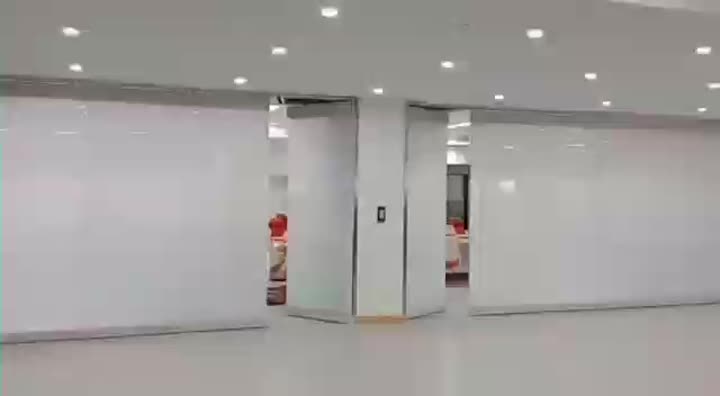 automatic glass door with smart film